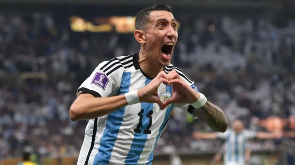 “Ya no llego al próximo Mundial, mi objetivo es la Copa América”, dijo Di María