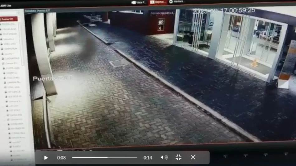 Aseguran haber grabado a un fantasma en pleno centro de Salta. Mirá el video