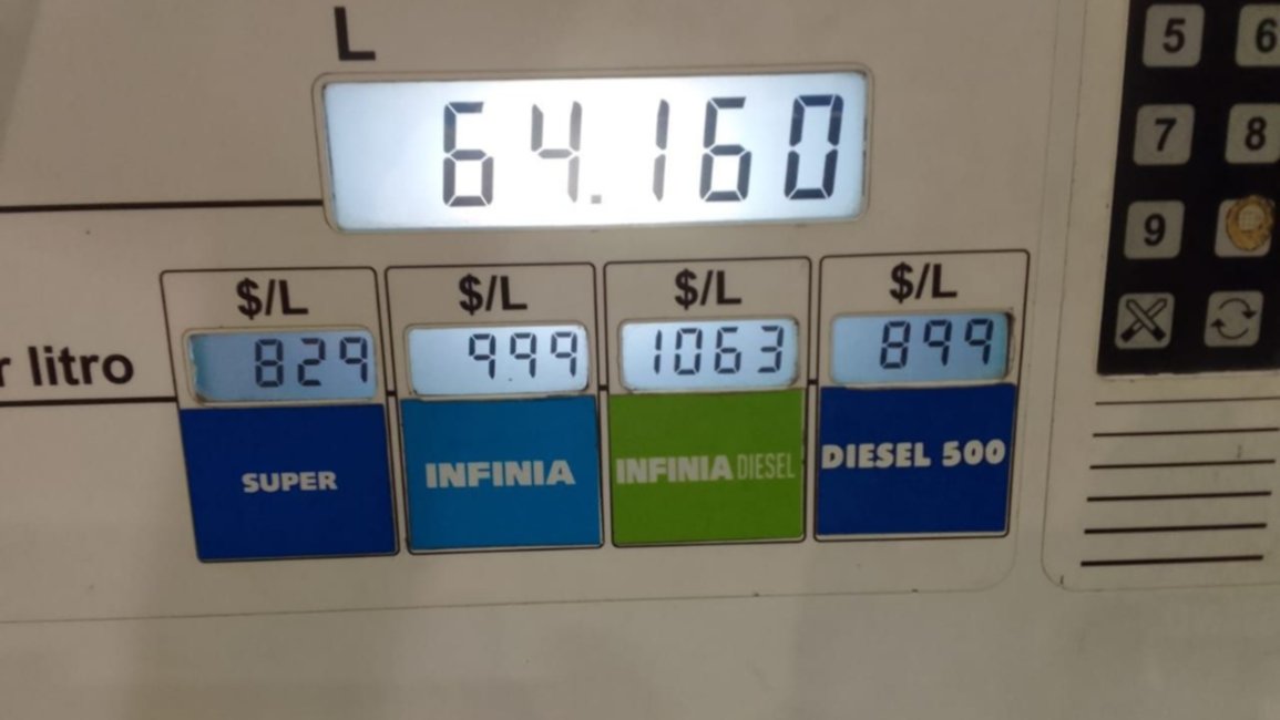 En Salta, YPF aumentó un 6 por ciento el precio de la nafta