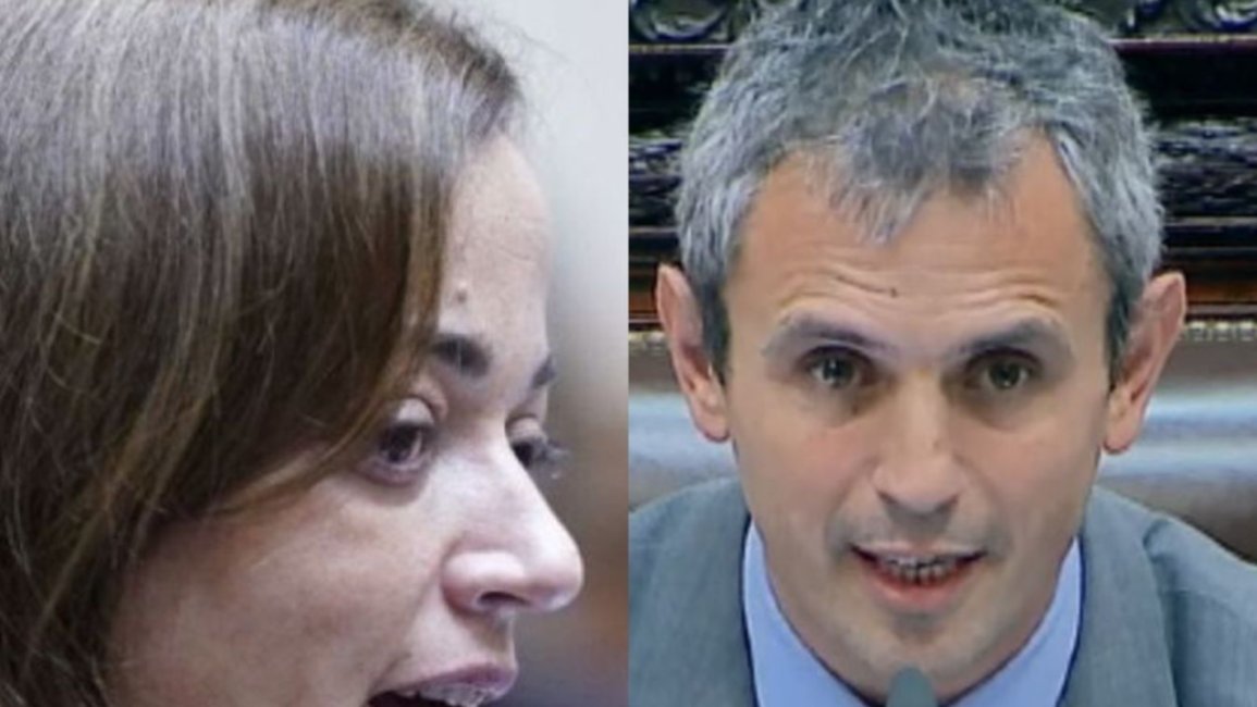 Ley ómnibus: tenso momento entre Cecilia Moreau y Martín Menem