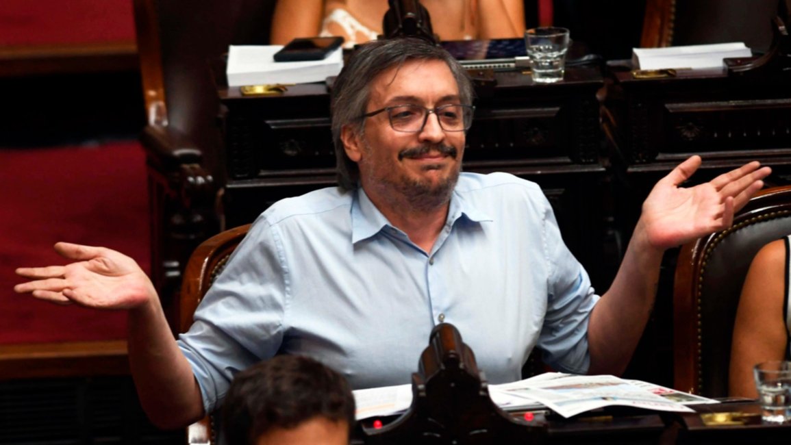Video. Ley ómnibus: Abuchearon a Máximo Kirchner por pasarse de tiempo