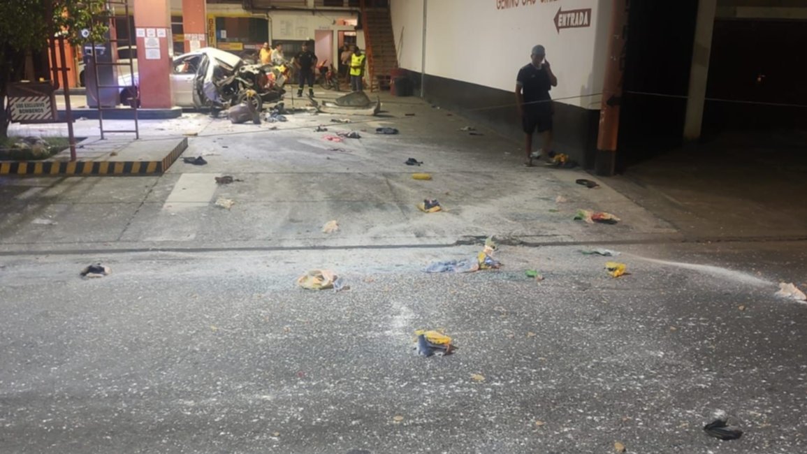 VIDEO. El auto que explotó en una estación de servicio de Orán llevaba 20 kilos de cocaína en el tanque 