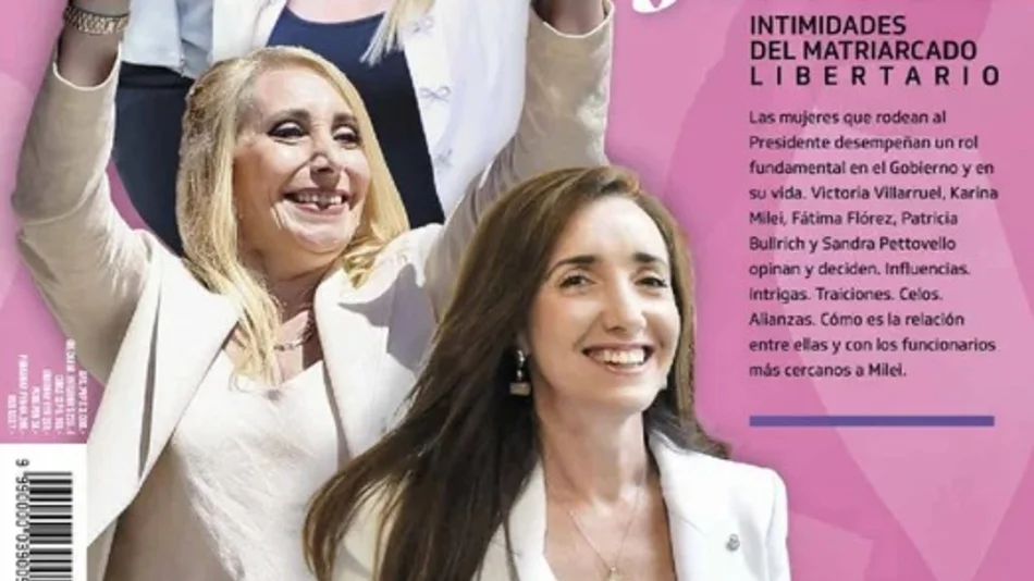 "Las jefas intimidantes del matriarcado libertario", la edición de febrero de Newsweek