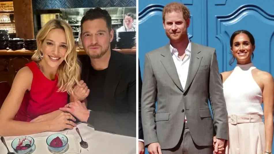  Luisana Lopilato y Michael Bublé se conocieron con Meghan Markle y el Príncipe Harry