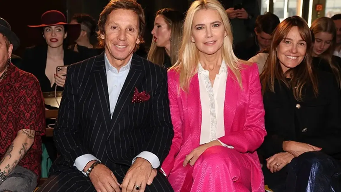 Benicio y Balthazar Gravier, hijos de Valeria Mazza, siguen los pasos de su madre en Fashion Week Madrid