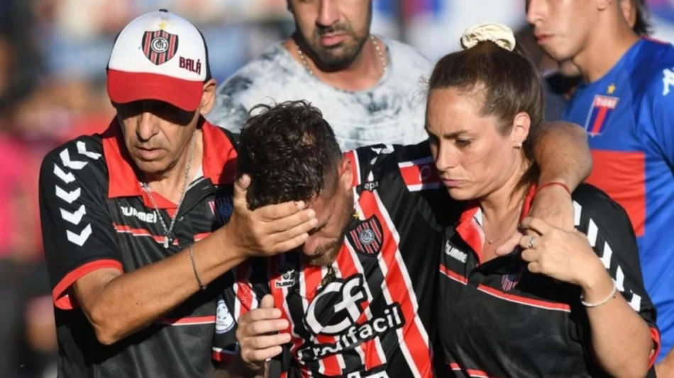 Rompió el silencio el futbolista que recibió el botellazo: apuntó contra Gorosito y los jugadores de Tigre