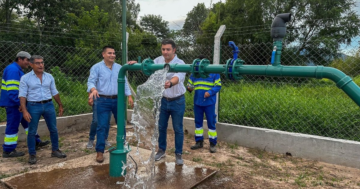 Continúa la ejecución de obras de agua en el norte provincial