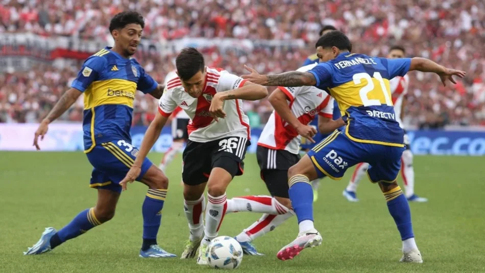 River y Boca empataron en El Monumental: Solari y Medina marcaron los goles