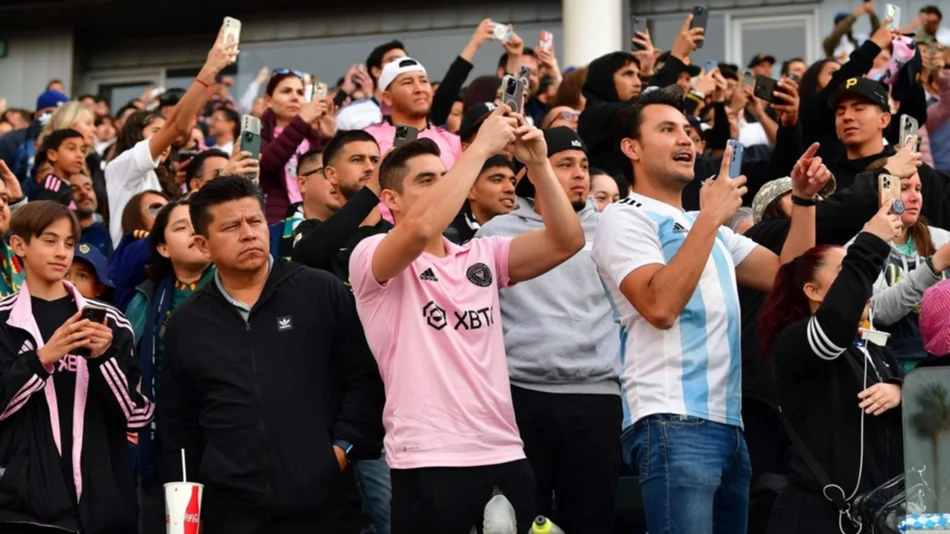 Furor por Lionel Messi en Los Ángeles: los famosos que fueron a verlo