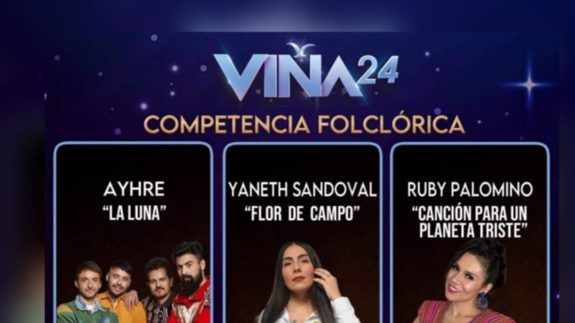  Ahyre tuvo su primer presentación en Viña del Mar