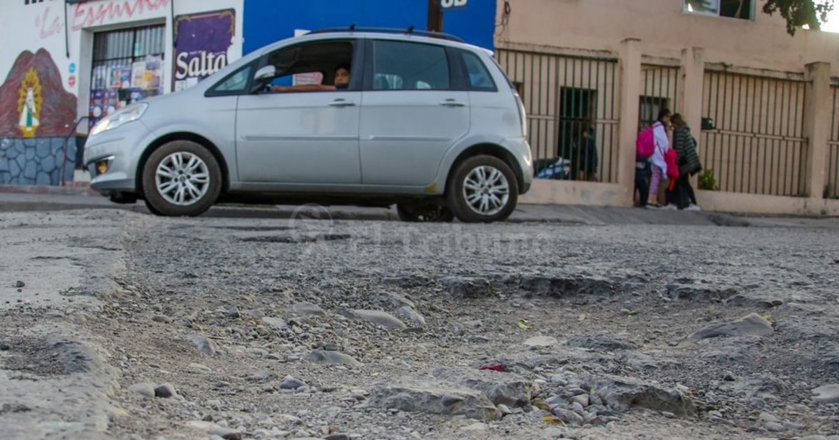 Emergencia por el estado de las calles de la ciudad