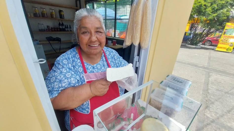 "La reina de los quesos”: una vida de sacrificio, superación y pasión