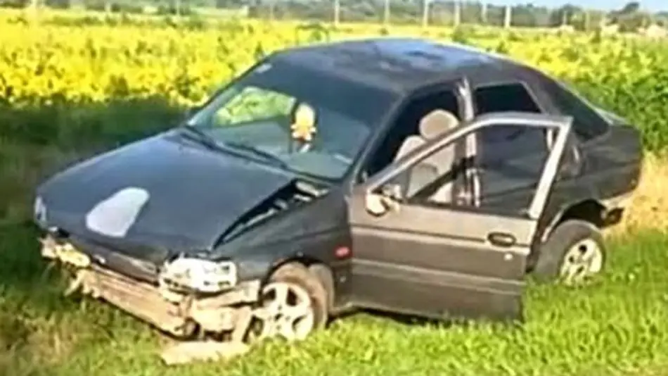 Un conductor resultó herido tras un choque sobre la ruta 68