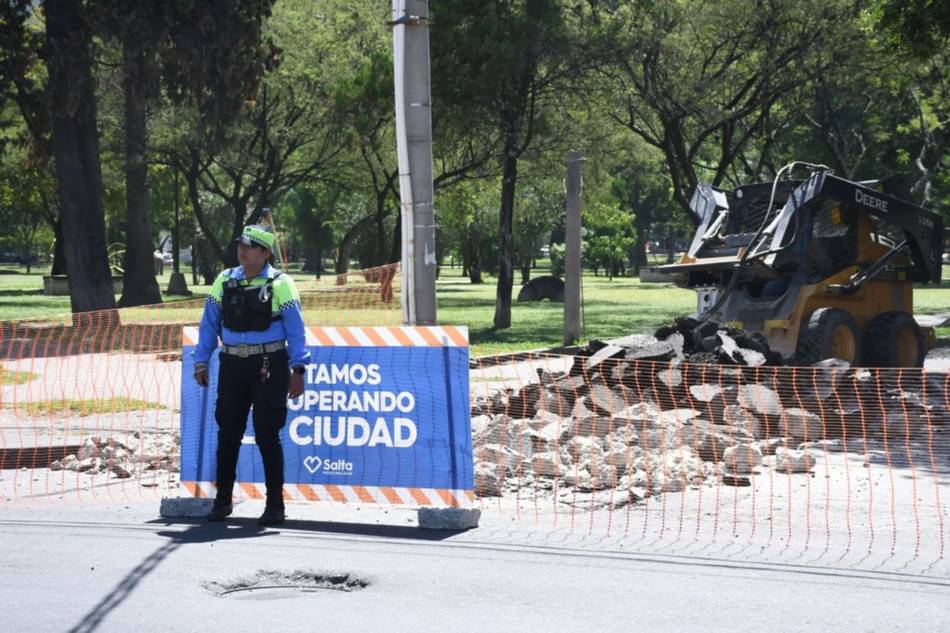 Avanzan las obras de repavimentación en calle Mendoza: cortes y recomendaciones para el tránsito