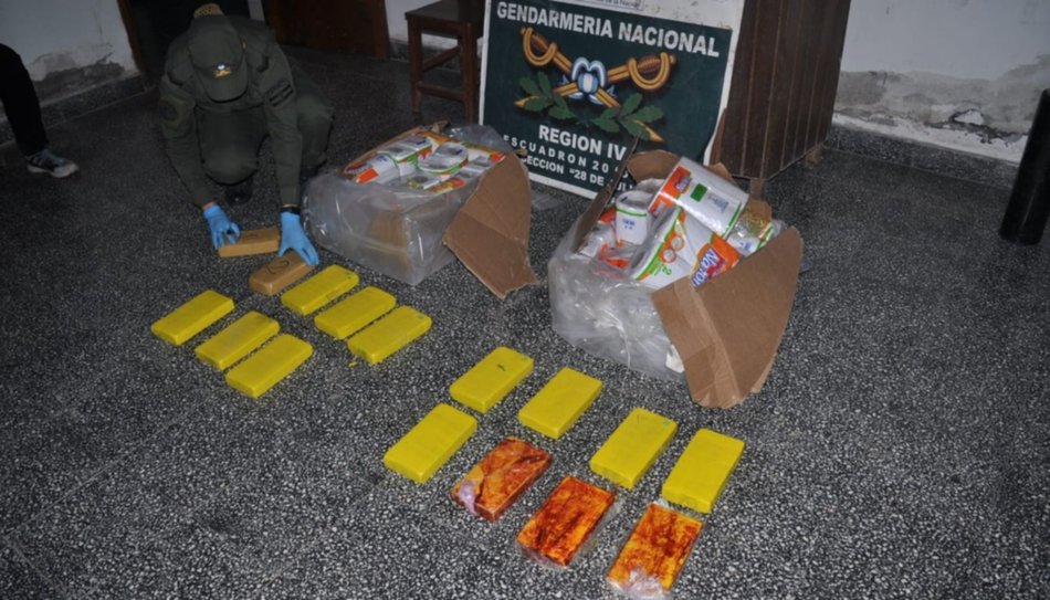 Plan Güemes: incautan más de 16 kilos de cocaína y 264 kilos de hojas de coca en Orán