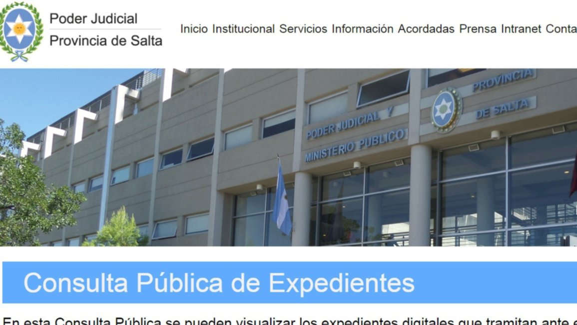 Ya se pueden consultar expedientes judiciales vía online