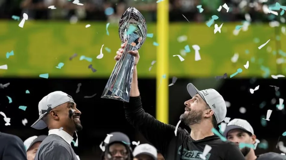 Super Bowl: Histórica consagración de Philadelphia Eagles, ante los ojos de Trump y Messi