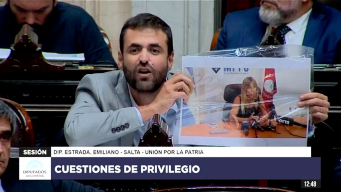 Emiliano Estrada denunció "persecución política" y reafirmó su compromiso contra la "narco-corrupción"