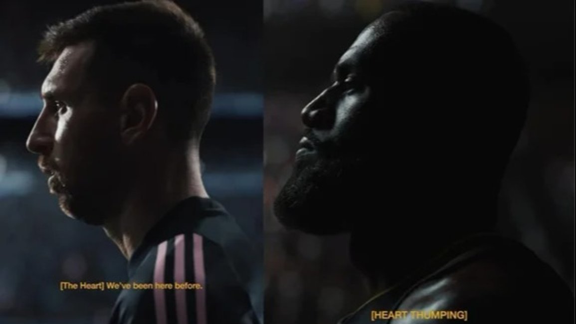 Escucha a tu corazón: Messi y LeBron presentan la última innovación de Apple