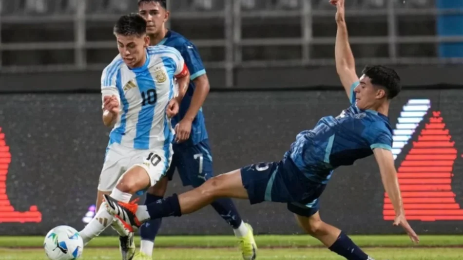 Sub-20: Argentina cayó con Paraguay y festejó Brasil
