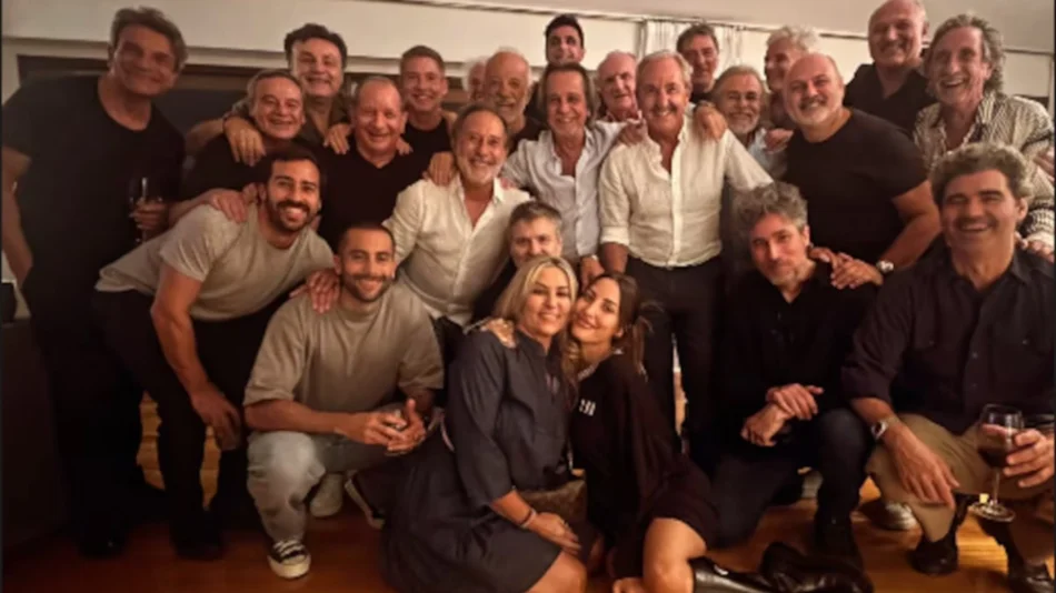 El festejo íntimo de los 70 de Francella
