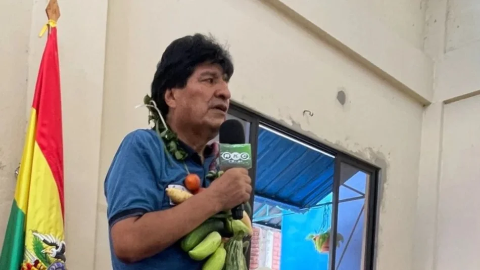 Evo Morales renunció al partido que lo llevó al Gobierno de Bolivia