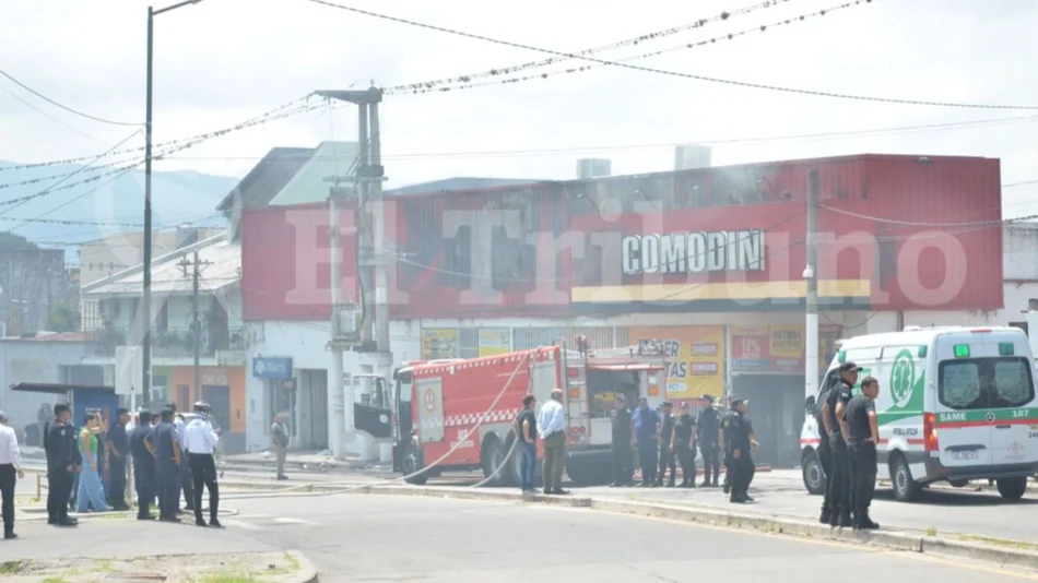 Tragedia en Jujuy: hay varias víctimas fatales tras un incendio en un supermercado Comodín