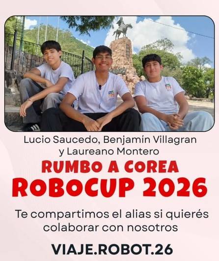 Salteños rumbo al Mundial de Robótica de Corea del Sur: buscan apoyo para poder viajar