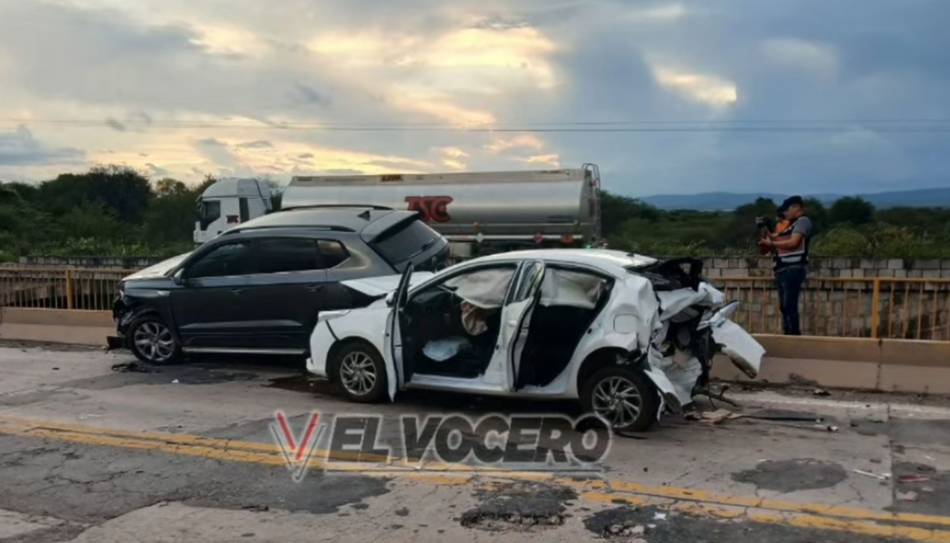 Choque en cadena sobre la ruta 34 dejó varios heridos y generó kilómetros de demora en la rotonda de Güemes