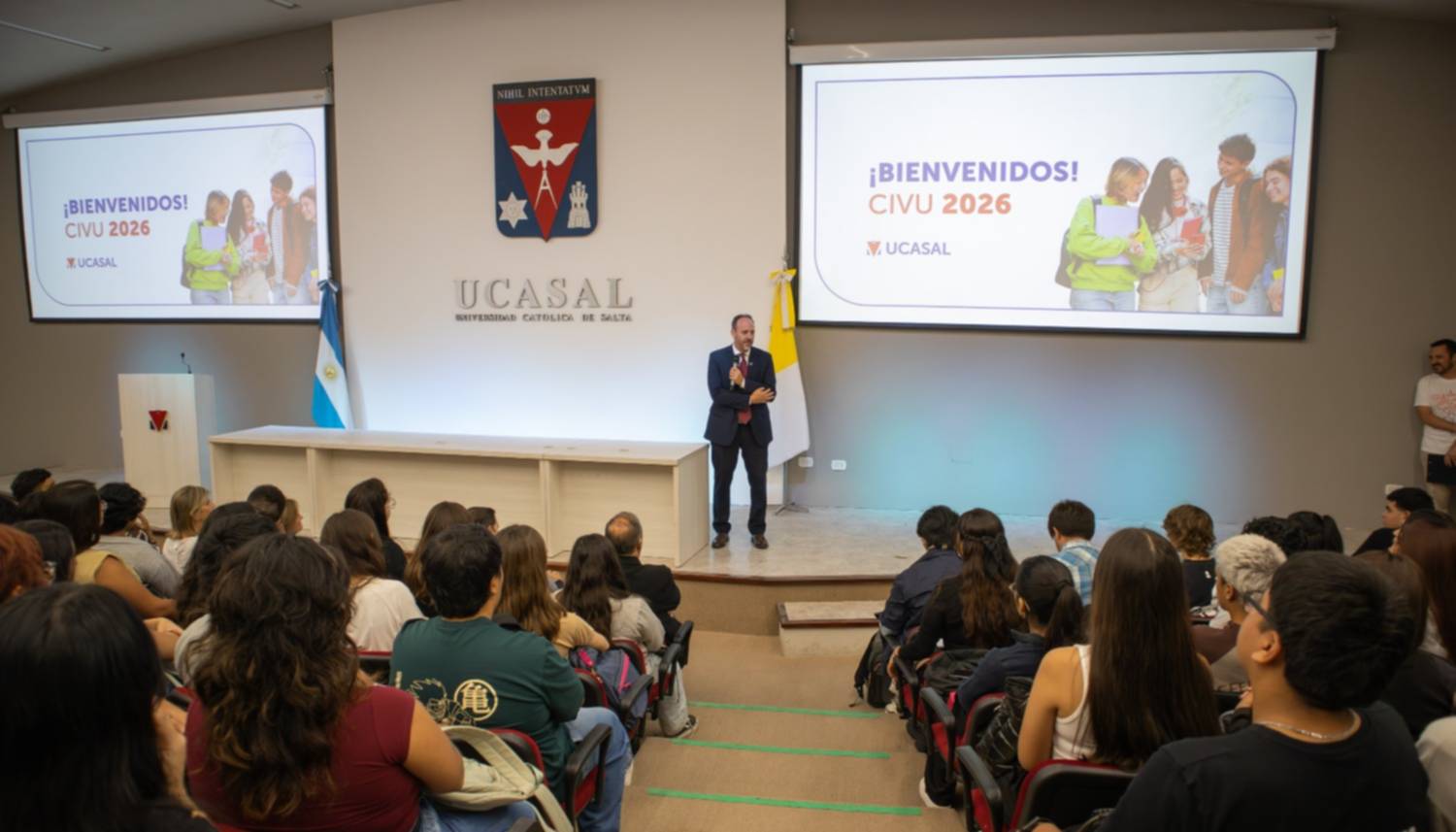 CIVU 2026: UCASAL da la bienvenida a nuevos estudiantes
