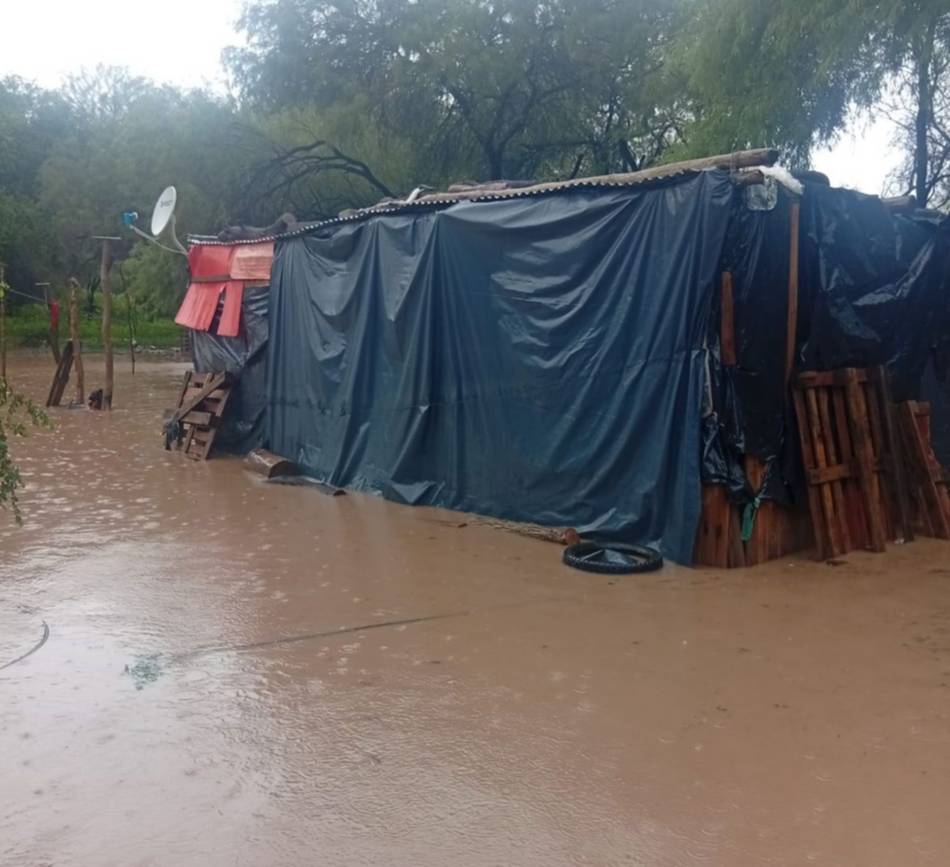 Más de 50 familias volvieron a inundarse en Morillo 