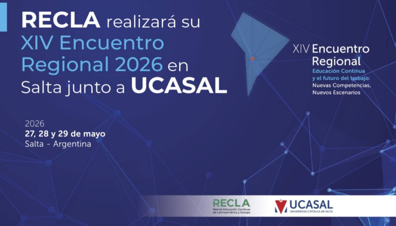 UCASAL será sede del XIV Encuentro Regional RECLA 2026 en Argentina