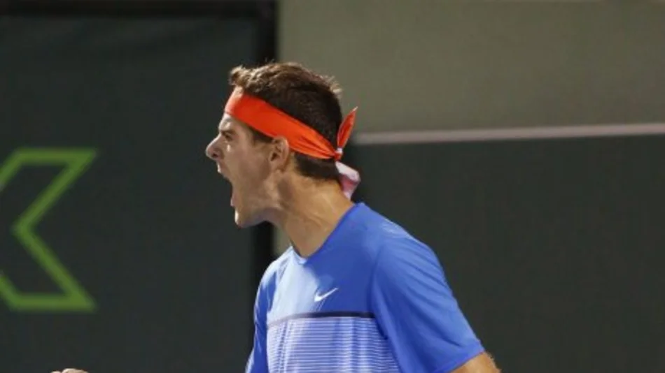 Del Potro debutó en el Master de Miami venciendo a Guido Pella