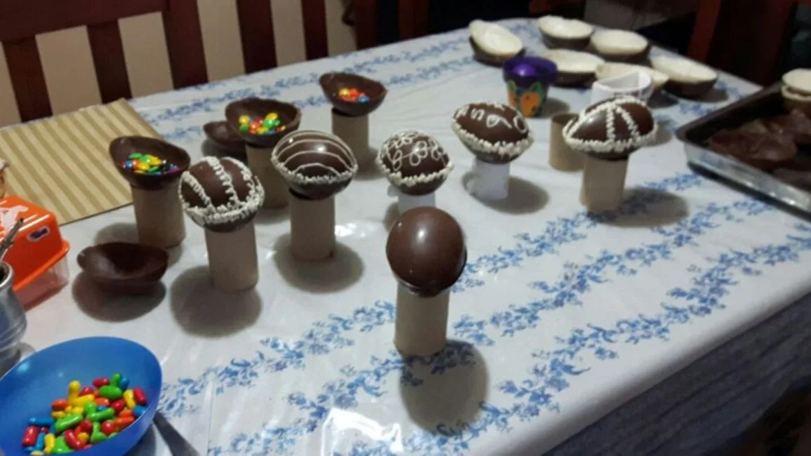 La gente prefirió hacer huevos de Pascua caseros
