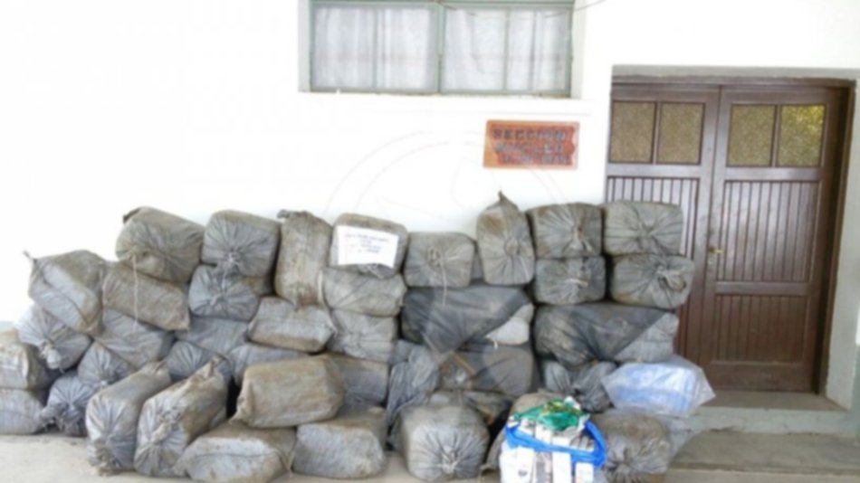 Secuestran mil kg de hojas de coca que tenía destino a Buenos Aires