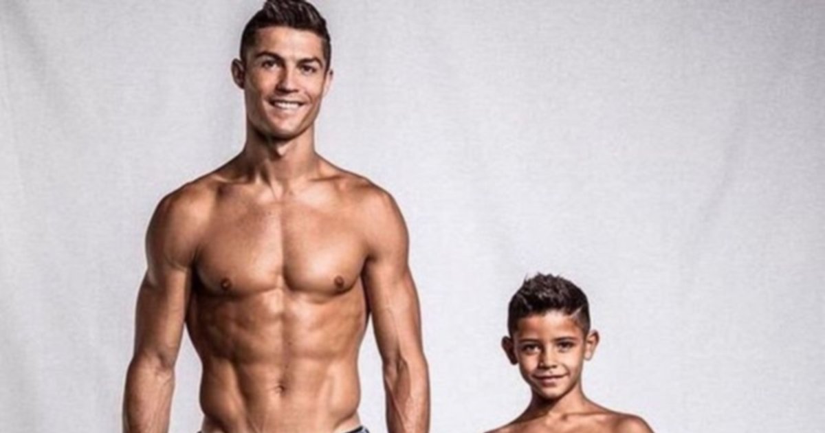 Hijo 'e Tigre: Cristiano Junior Entrena Para Ser Como Papá Ronaldo