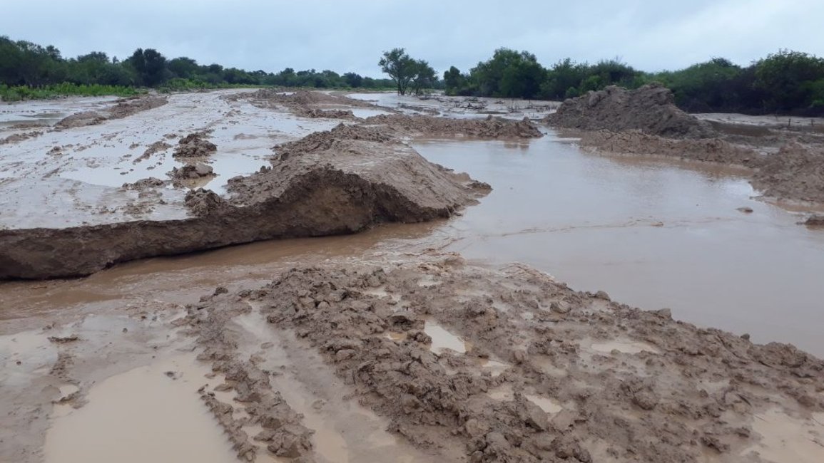 Una nueva crecida del Pilcomayo vuelve a complicar la situación en el norte de la provincia