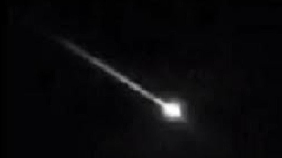 Las luces no eran ovnis, sin los restos de un cohete chino