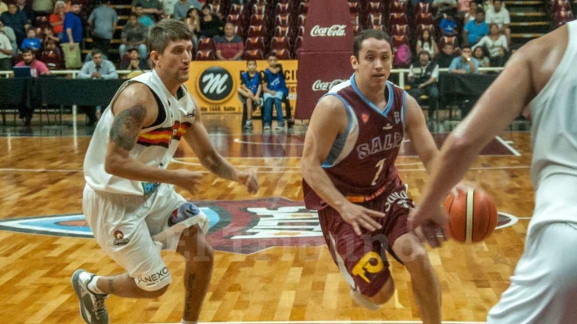 Salta Basket guapeó en el Delmi y frenó al escolta