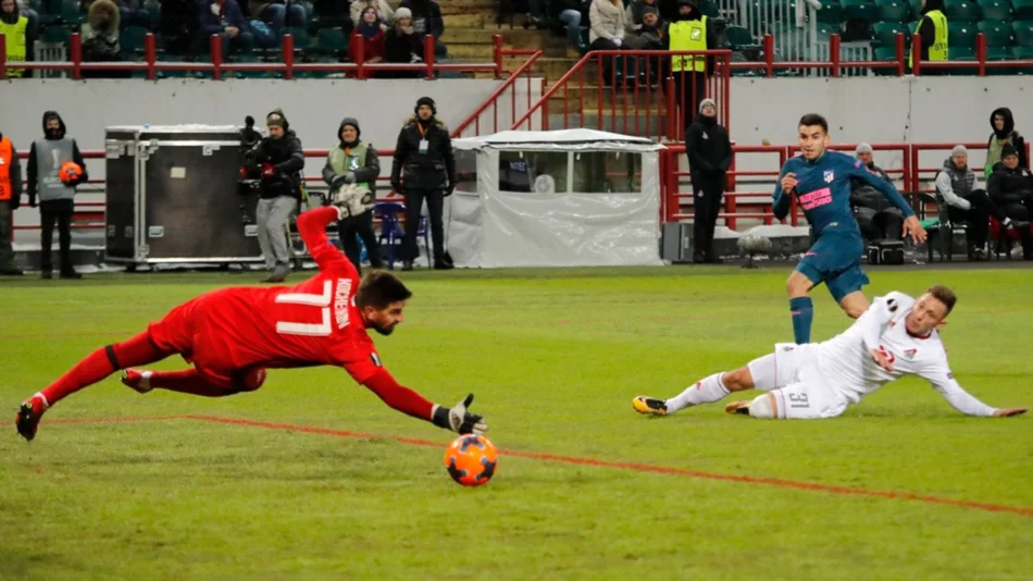 Con un gol de Correa, el Atlético de Madrid avanzó a los cuartos de final