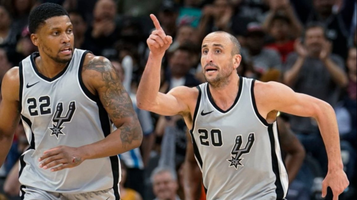 Otra buena noche de Ginóbili en los Spurs