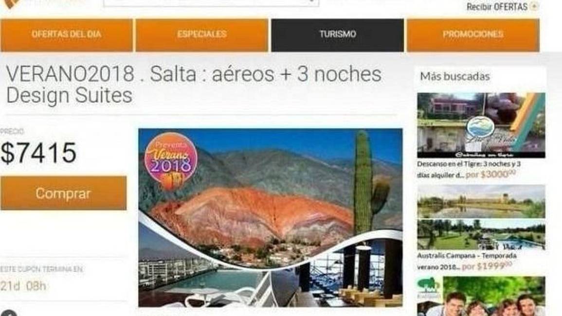 No se pueden usar fotos de Jujuy para publicidades