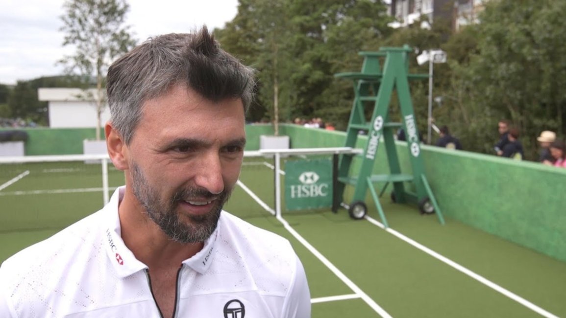 Goran Ivanisevic acusó a Del Potro de fingir ante Raonic