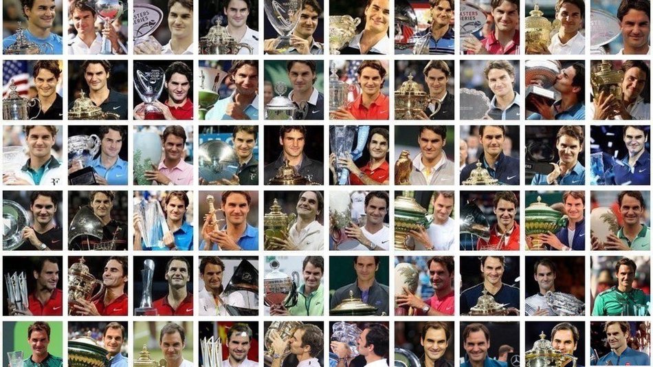 Año a año: el detalle de los 100 torneos ganados por Federer