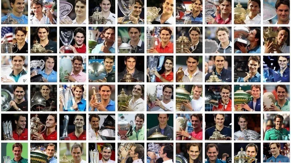 Año a año: el detalle de los 100 torneos ganados por Federer