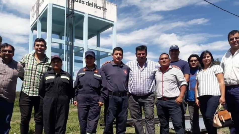 Construyen tinglado para los bomberos voluntarios de El Carril
