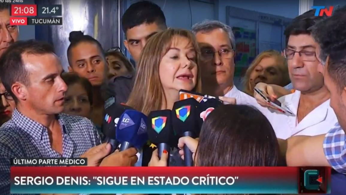 Sergio Denis sigue en “estado crítico” 