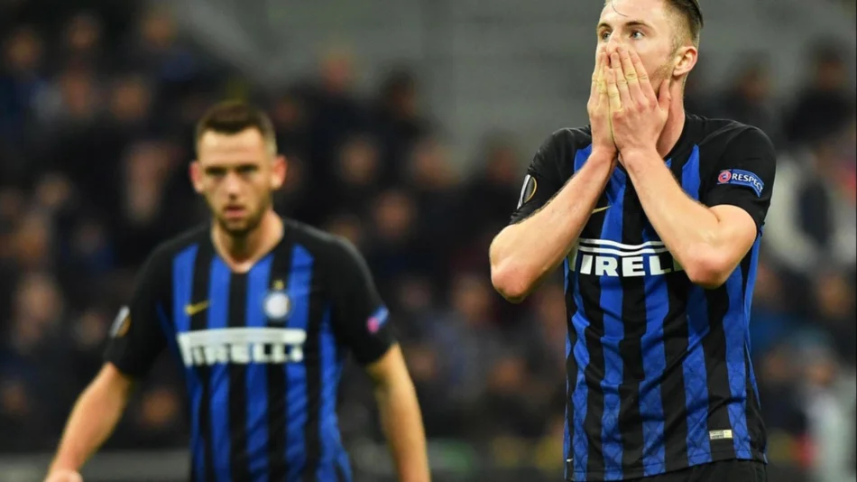 Una nueva decepción para el Inter de Milán