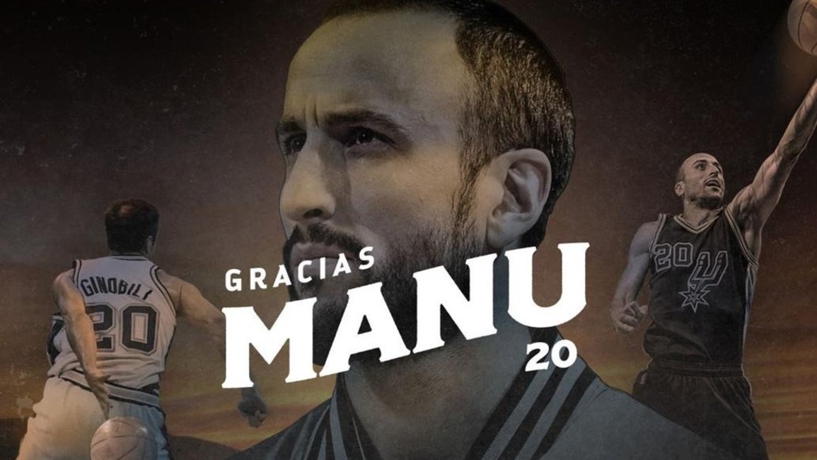 Todo listo para el retiro de la camiseta de Manu Ginóbili