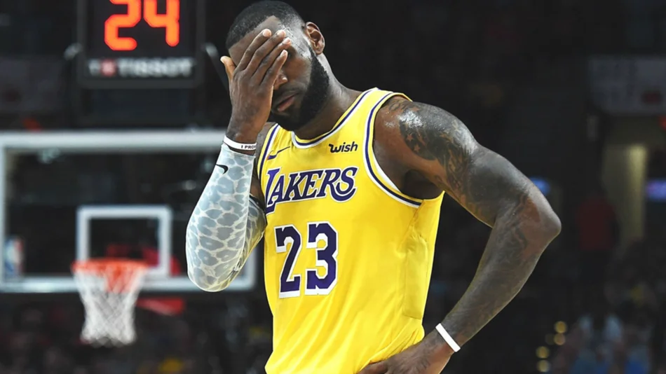 LeBron James y los Lakers, afuera de los play-offs 